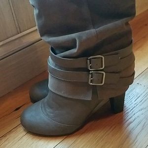 Fergalicious Tan Suede boots
